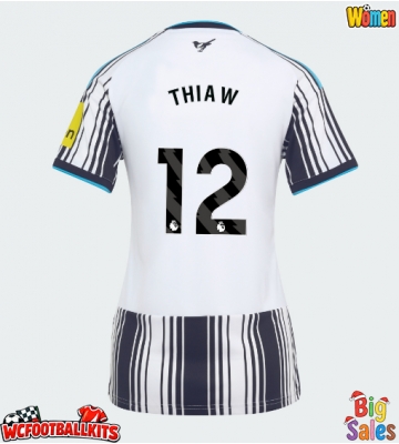 Newcastle United Malick Thiaw #12 Replica Home Stadium Shirt for Women 2026-27 Short Sleeve